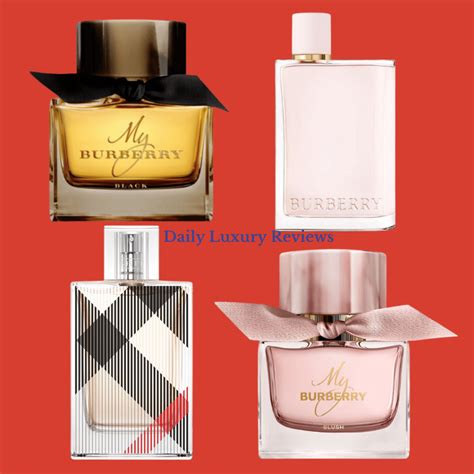 Burberry Her Perfume Collection .